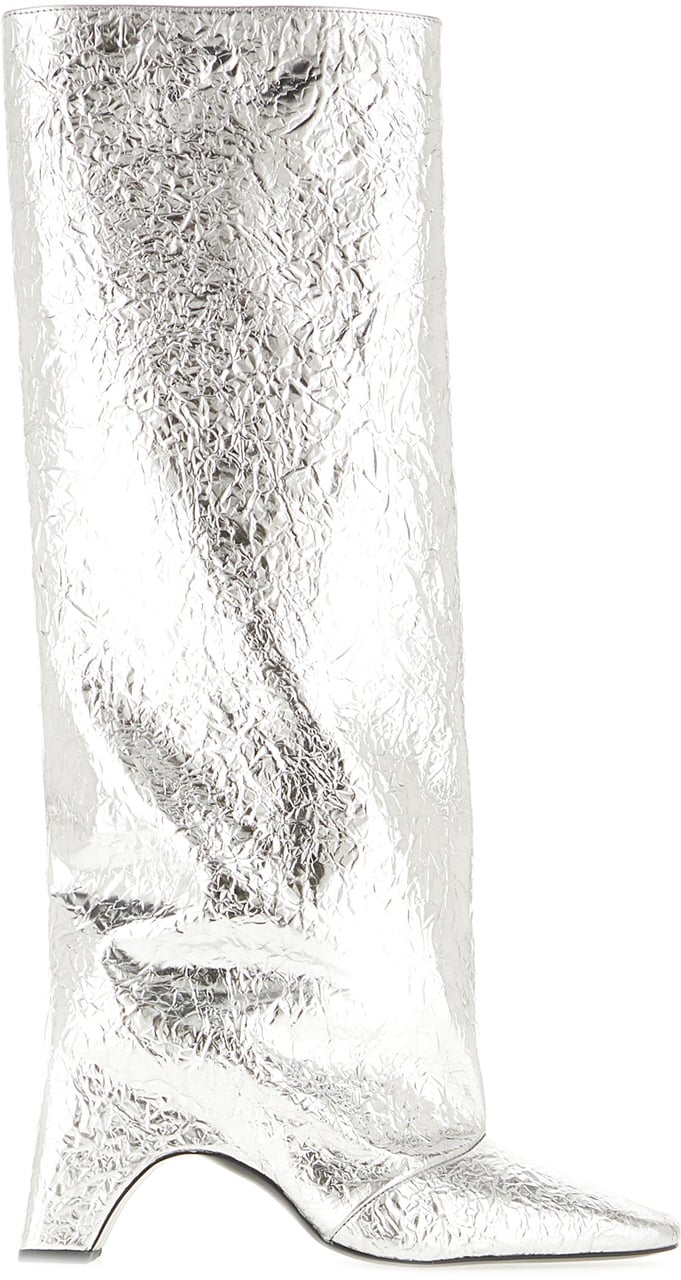 Coperni Coperni Silver leather Bridge boots Zilver