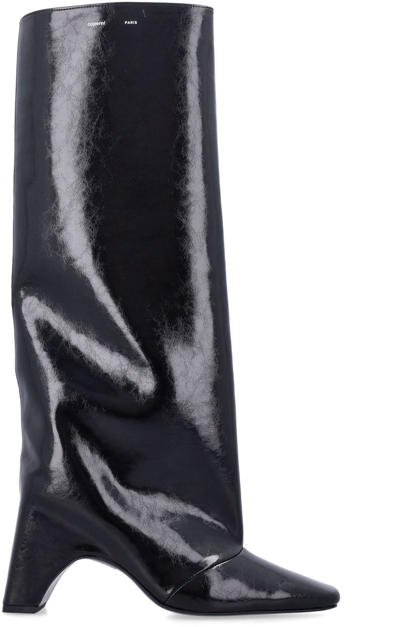 Coperni Bridge Boot Cactus Leather Nero Zwart