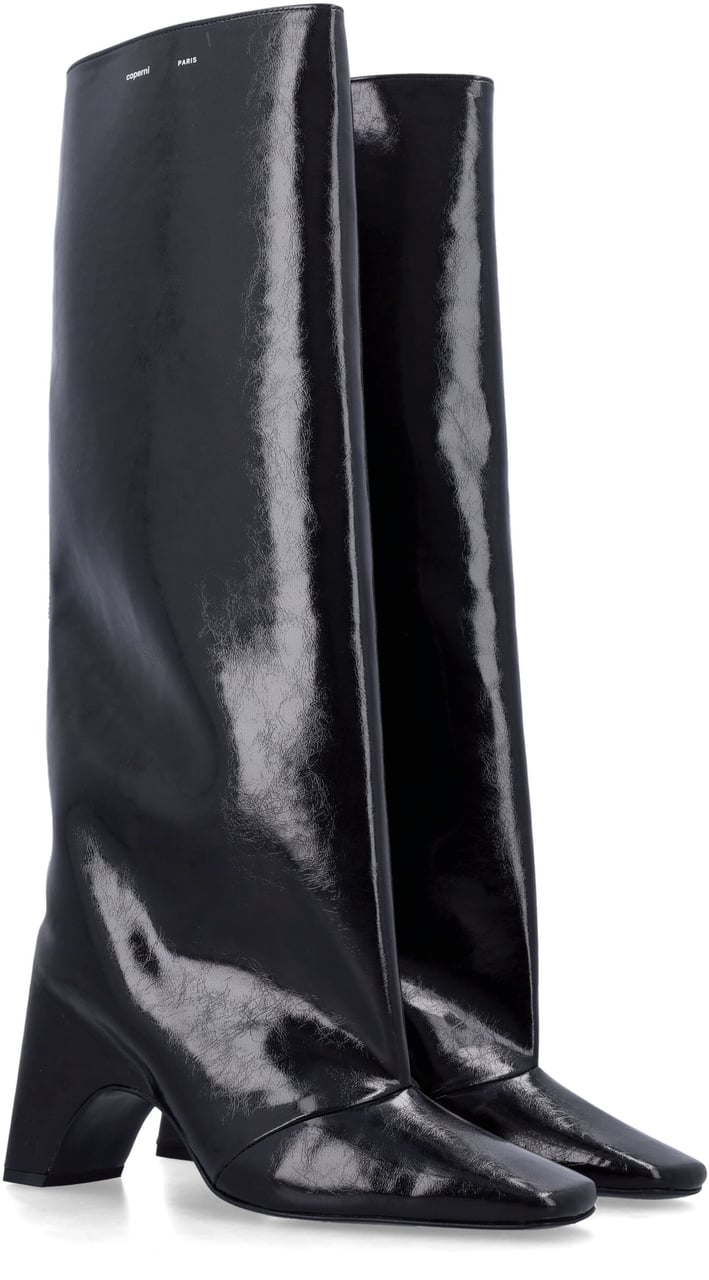 Coperni Bridge Boot Cactus Leather Nero Zwart