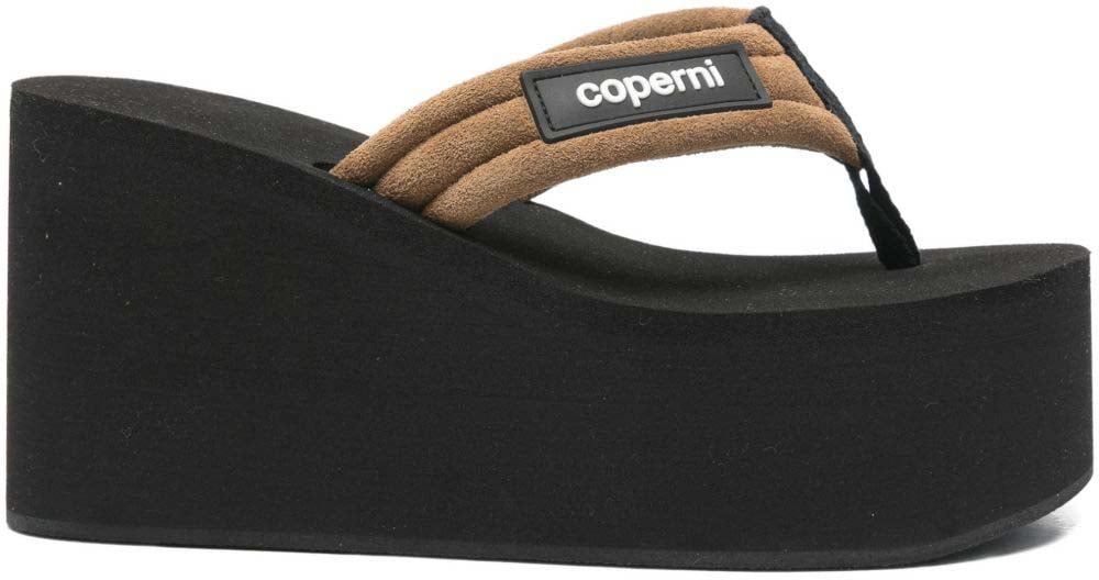 Coperni Sandals Black Brown Zwart