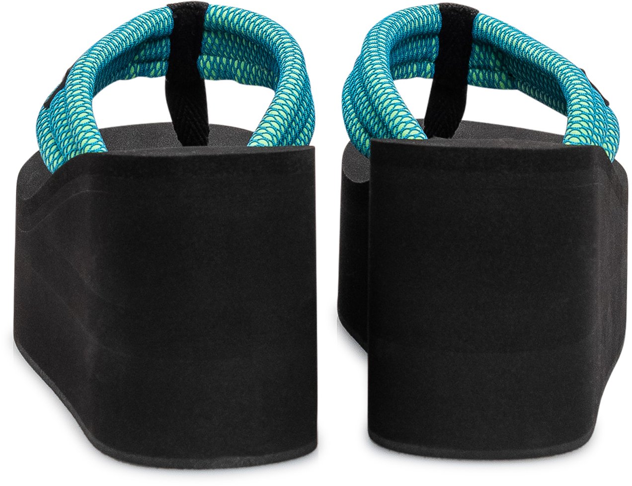 Coperni Sandalo Con Zeppa Zwart