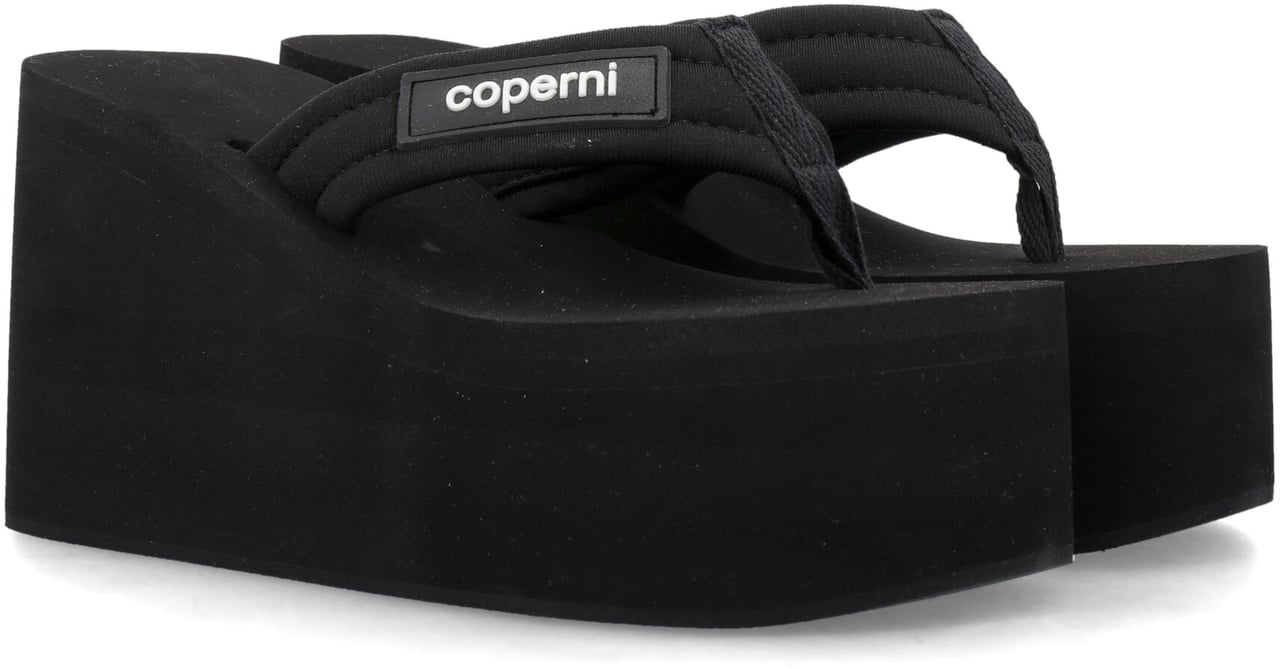 Coperni Tong Wedges Nero Zwart