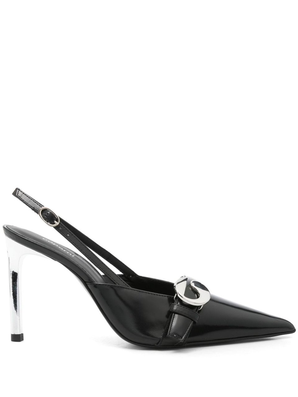Coperni Pointed-Toe Slingback Pumps Zwart