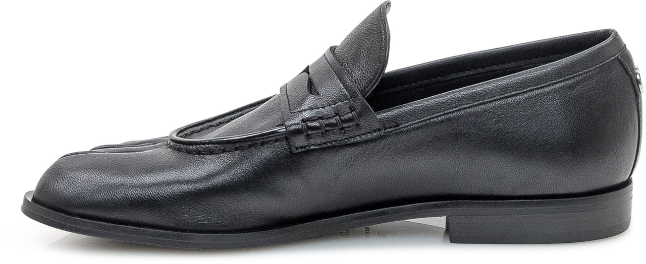 Coperni Coperni Mocassini 5T in Pelle Nera Zwart