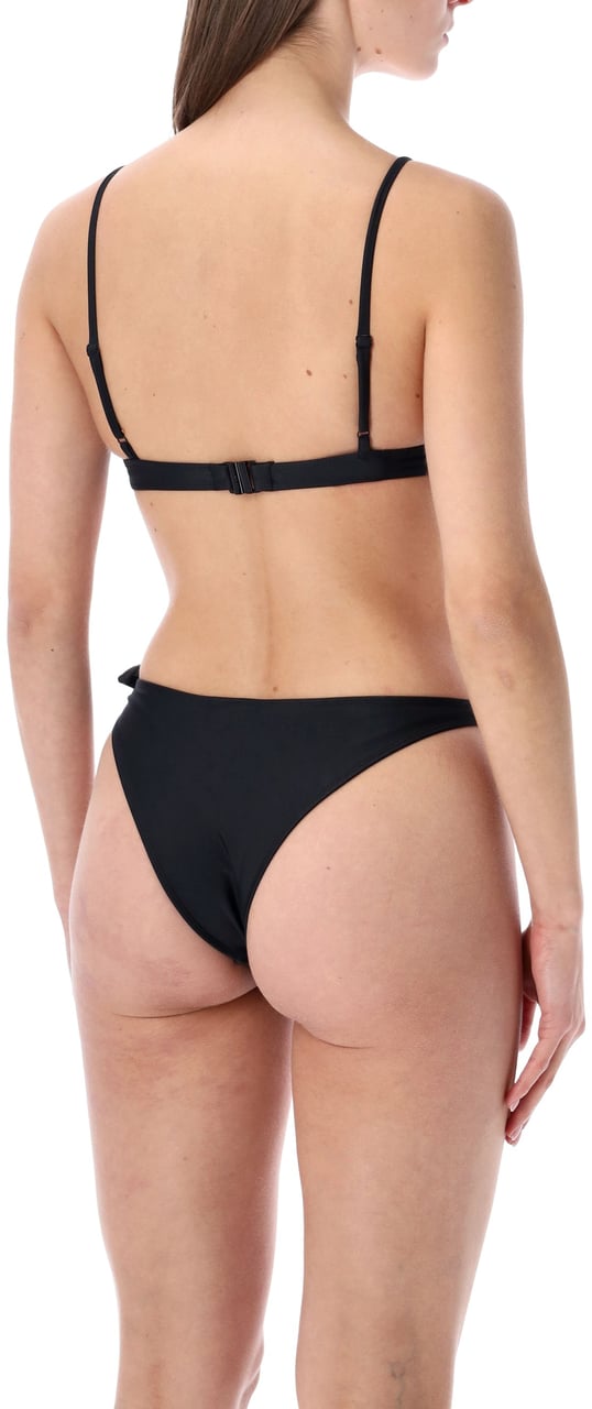 Coperni Coperni Flower detail bikini bottom Zwart