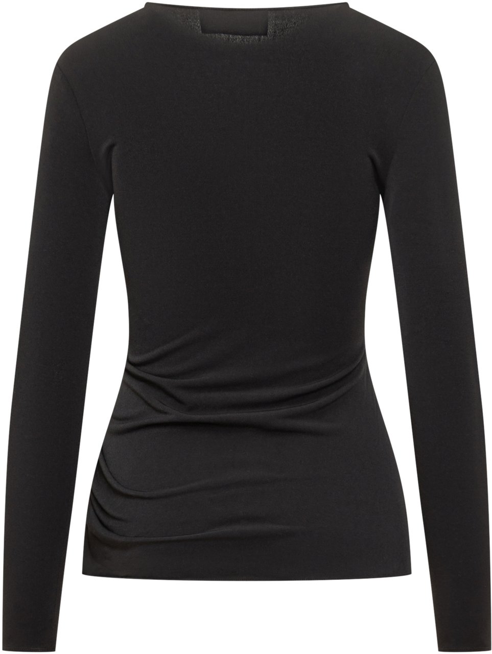 Coperni Top Coperni con Dettaglio Arricciato e Fibbia Zwart