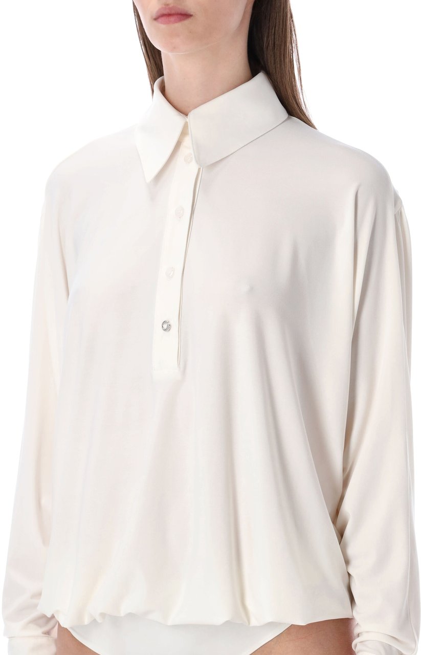 Coperni Polo Body Bianco Wit
