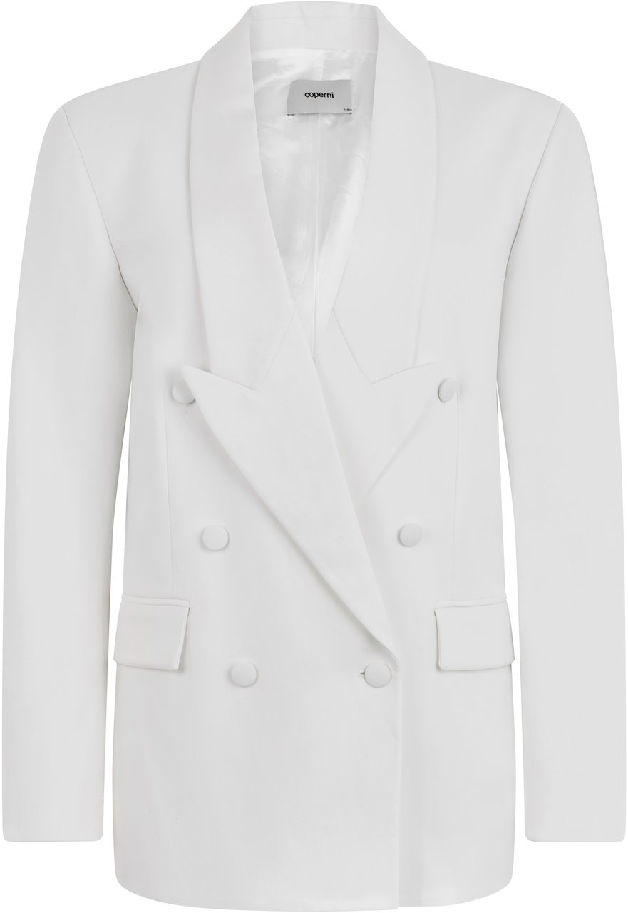 Coperni Double-breasted blazer Wit