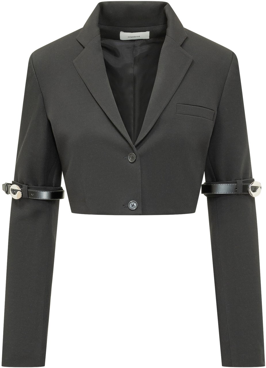 Coperni HYBRID JACKET Donkergrijs