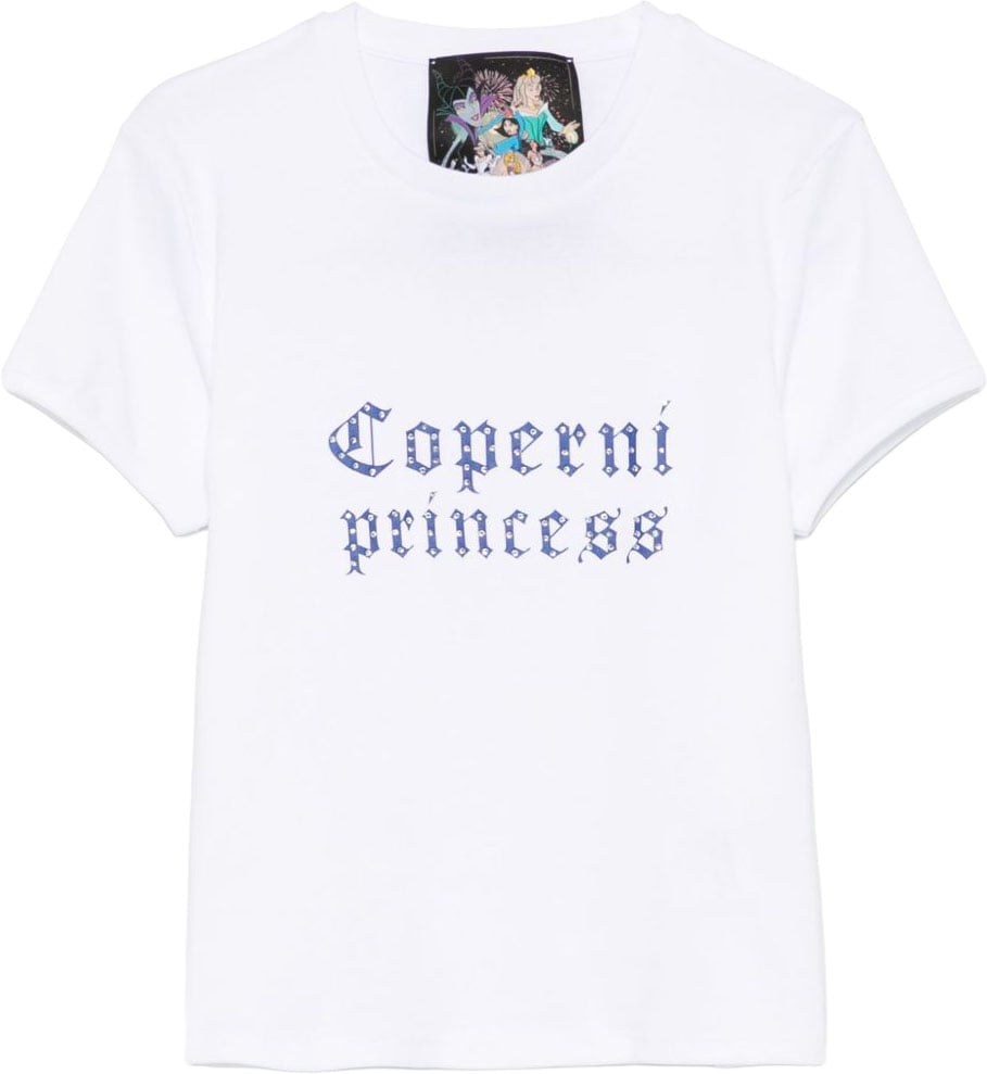 Coperni Fitted White Top Wit