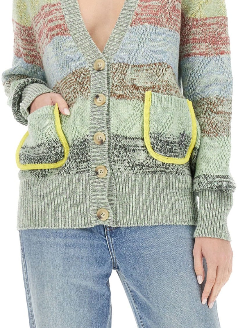 CORMIO "Renato" Cardigan Grijs