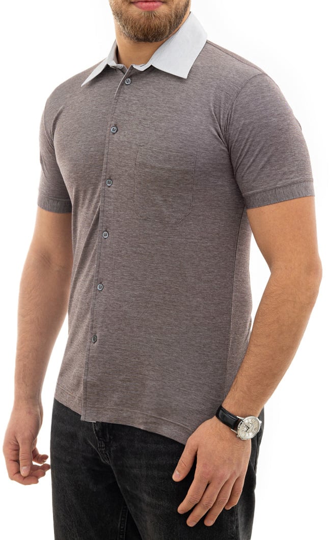 Corneliani Shirts White/Light Grey Divers