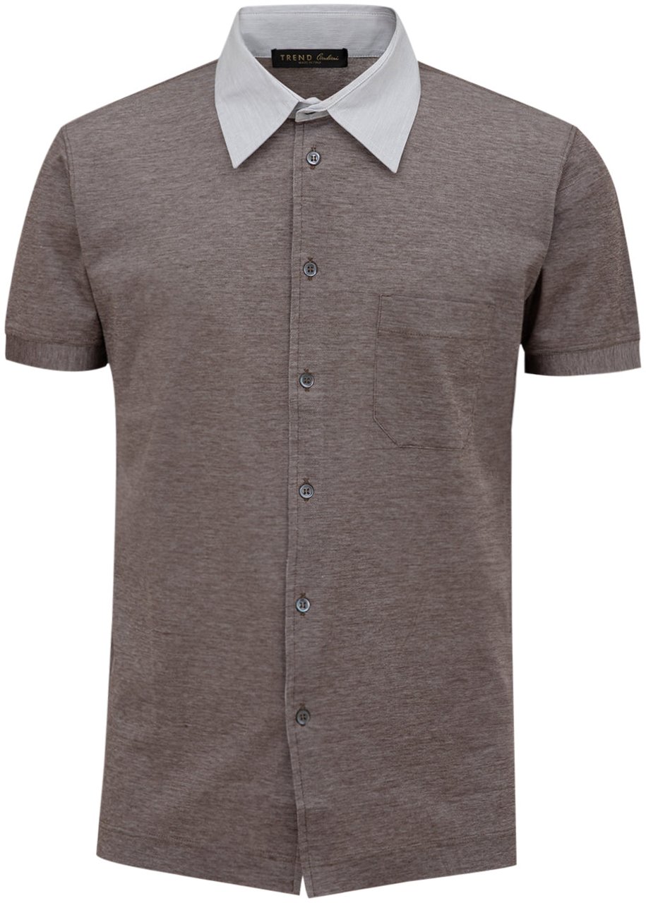 Corneliani Shirts White/Light Grey Divers