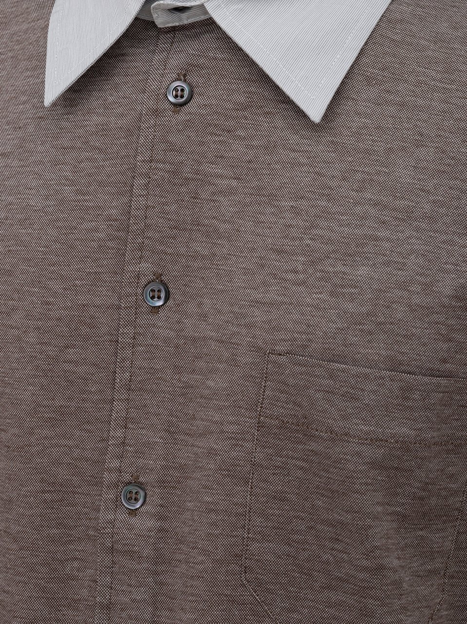 Corneliani Shirts White/Light Grey Divers