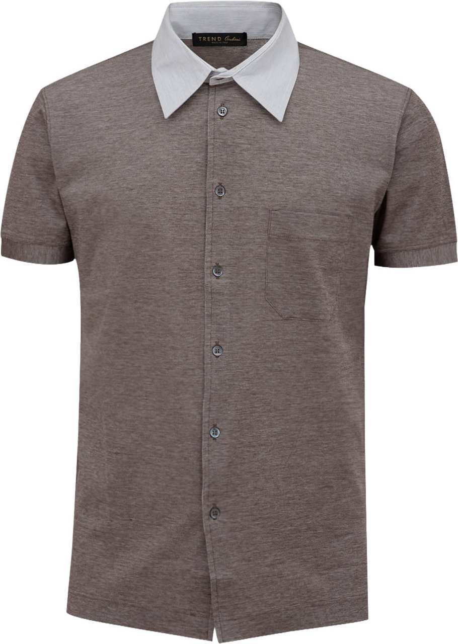 Corneliani Shirts White/Light Grey Divers