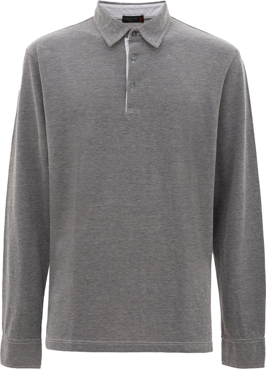 Corneliani Polo Shirts Grey Divers