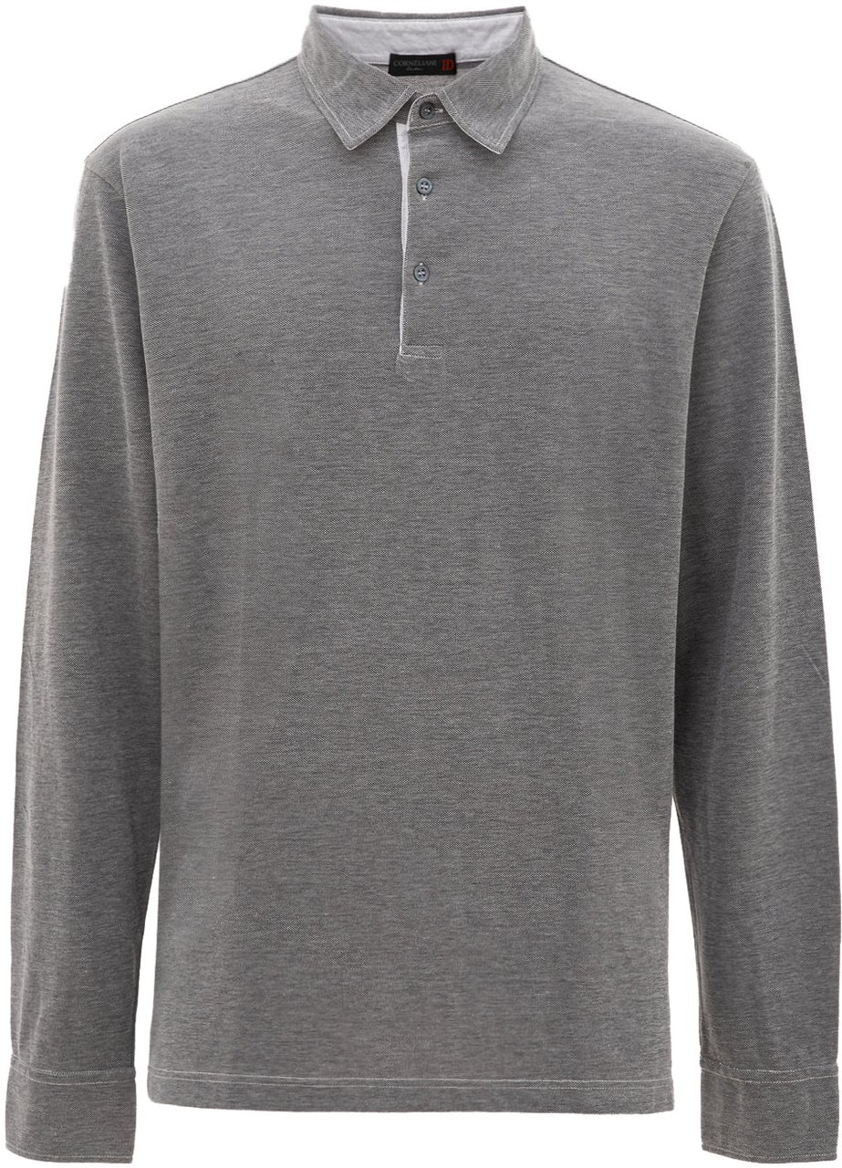 Corneliani Polo Shirts Grey Divers