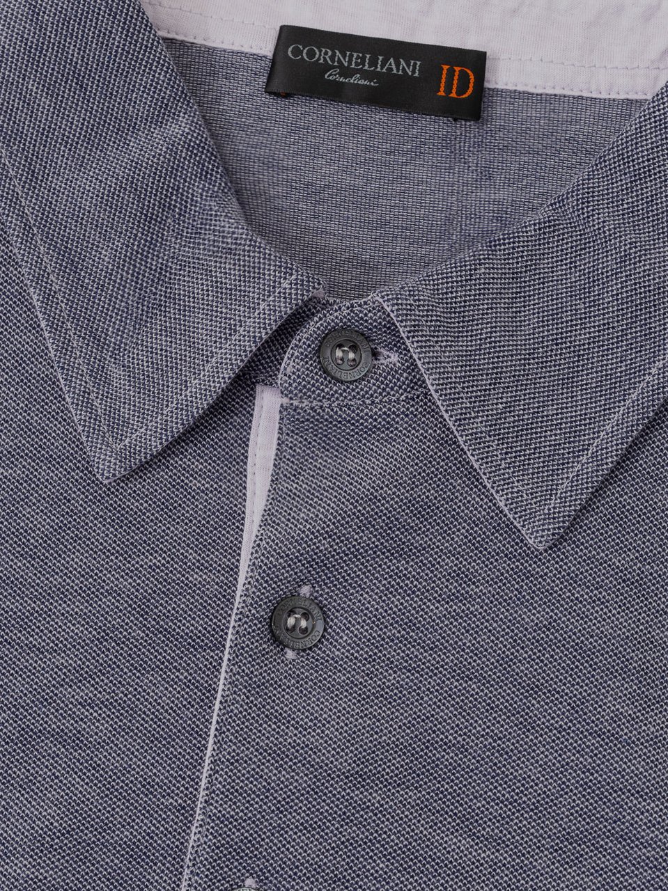 Corneliani Polo Shirts Blue Divers