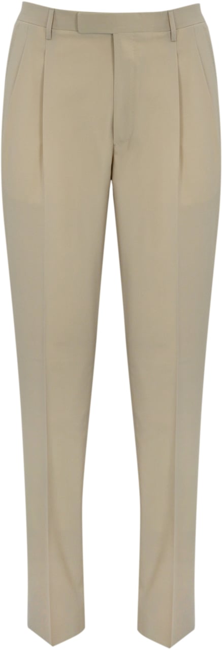 Corneliani Trousers Beige Beige
