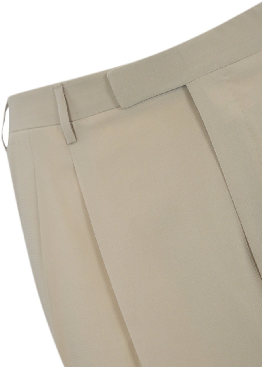 Corneliani Trousers Beige Beige
