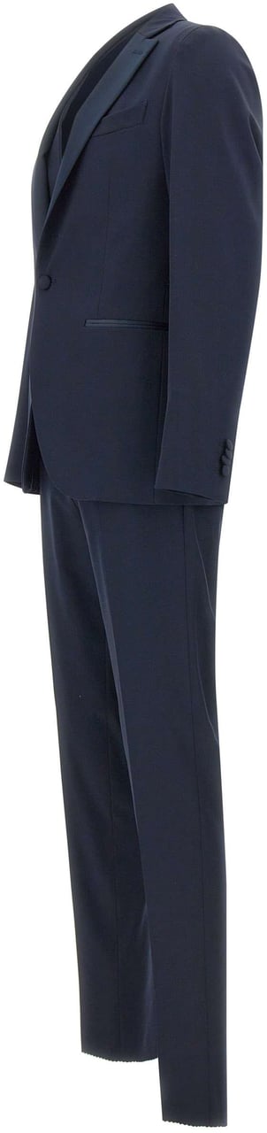 Corneliani Dresses Blue Blauw