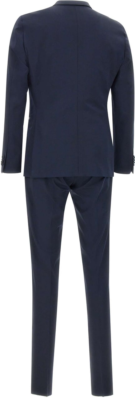 Corneliani Dresses Blue Blauw