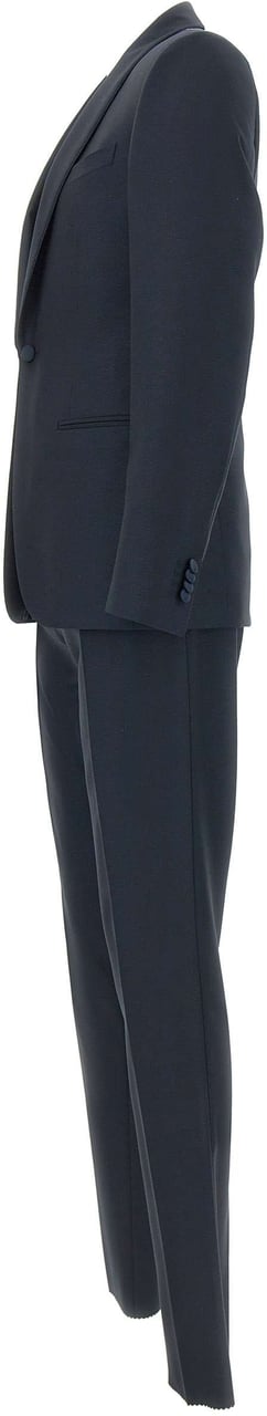 Corneliani Dresses Blue Blauw
