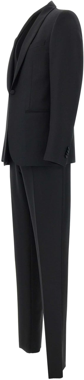 Corneliani Dresses Black Zwart