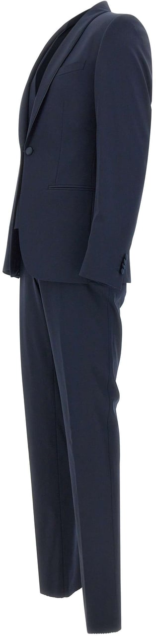 Corneliani Dresses Blue Blauw