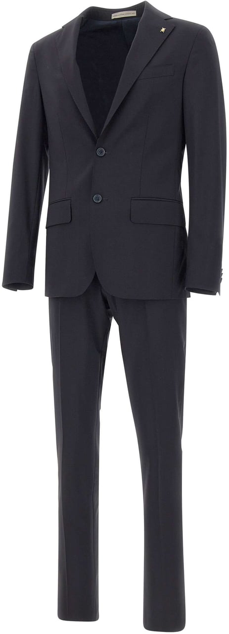 Corneliani Dresses Blue Navy