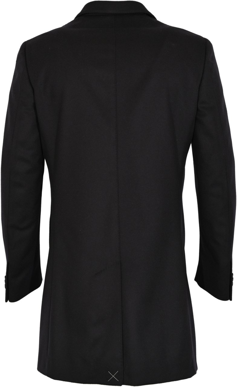 Corneliani Coats Blue Blauw