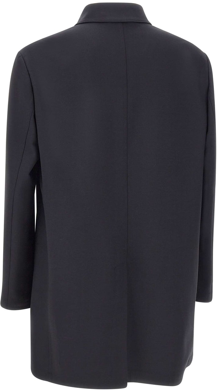 Corneliani Coats Black Zwart