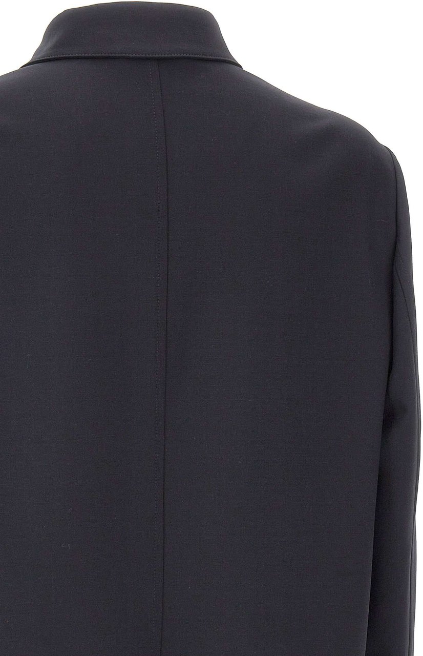 Corneliani Coats Blue Navy