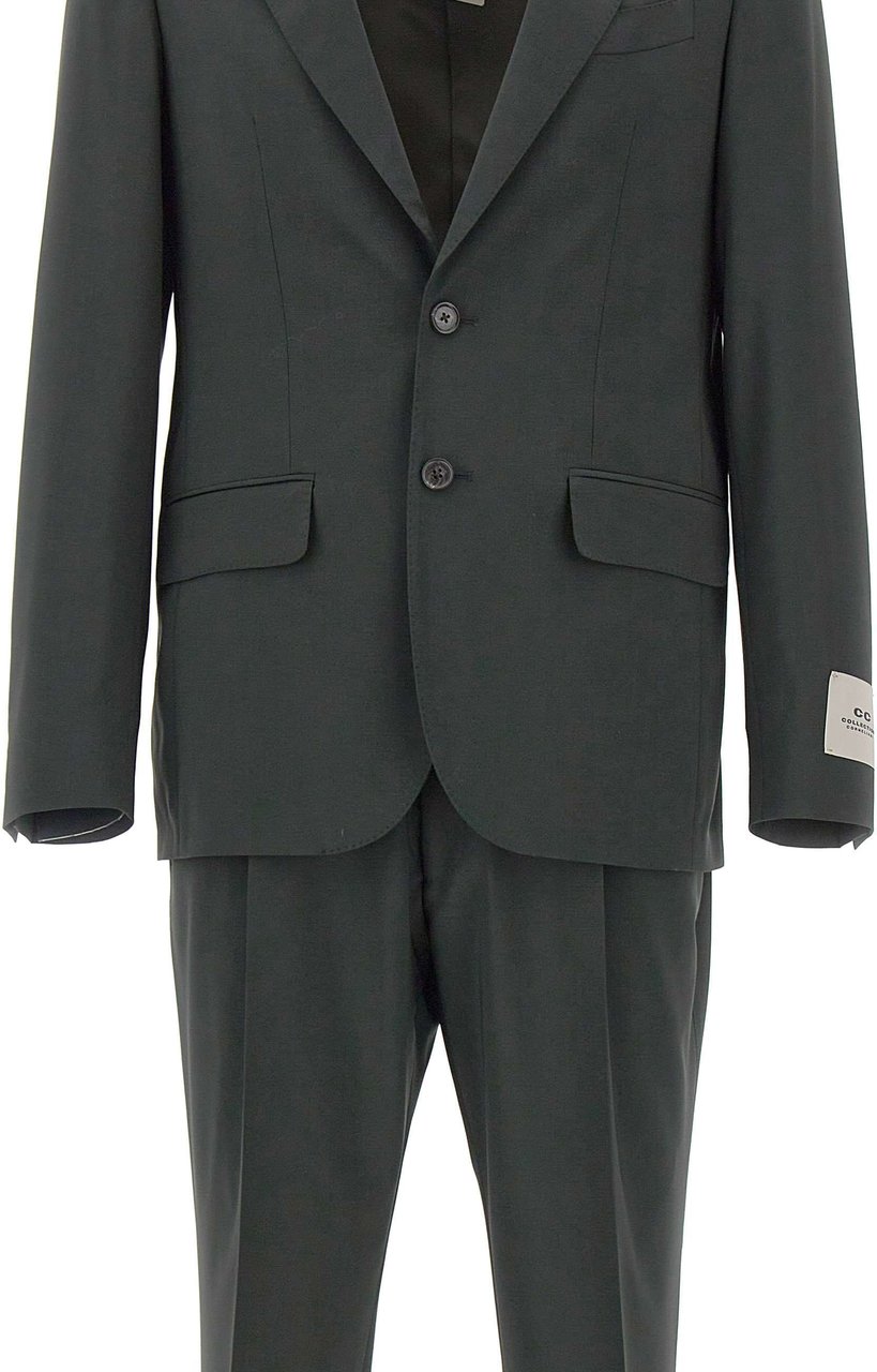 Corneliani Dresses Green Donkergroen