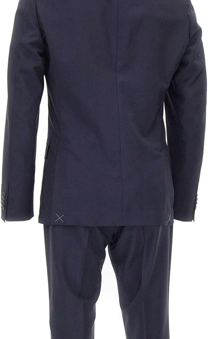 Corneliani Dresses Blue Navy