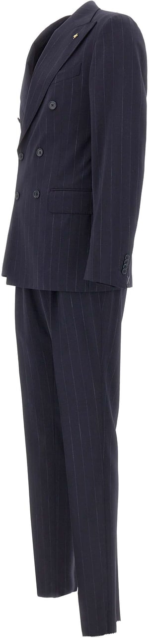 Corneliani Dresses Blue Blauw