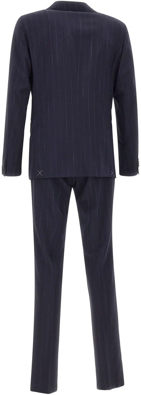 Corneliani Dresses Blue Blauw