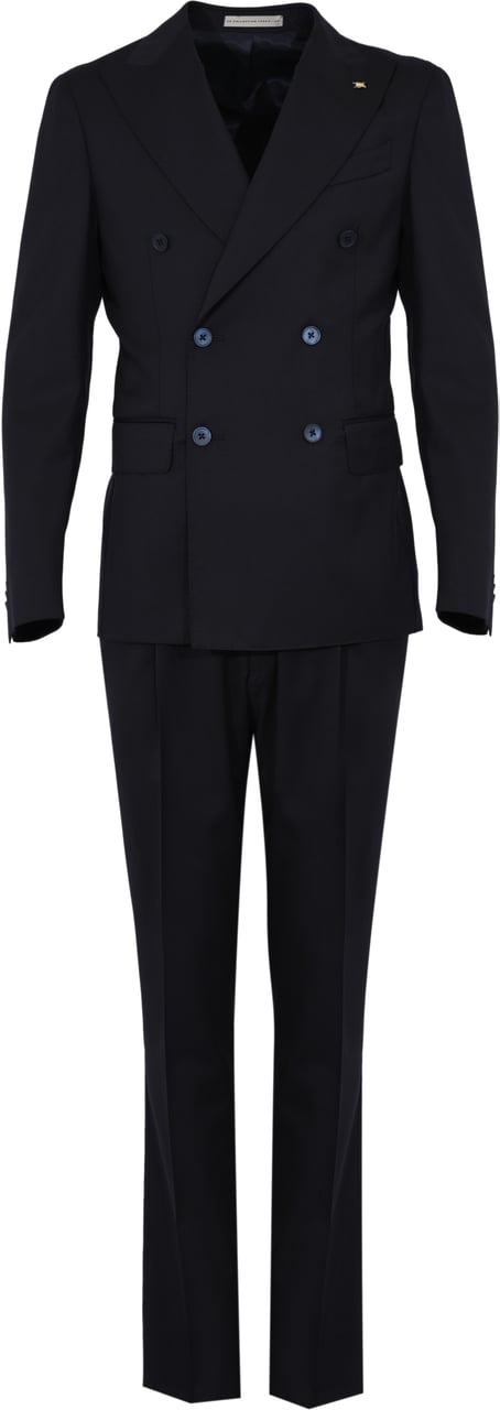 Corneliani Dresses Blue Blauw