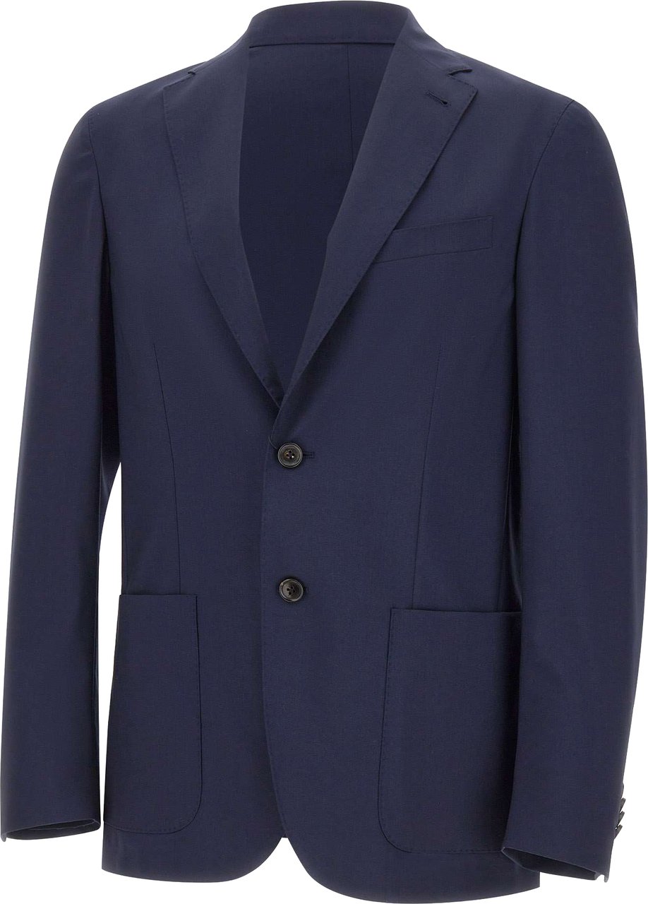 Corneliani Jackets Blue Navy