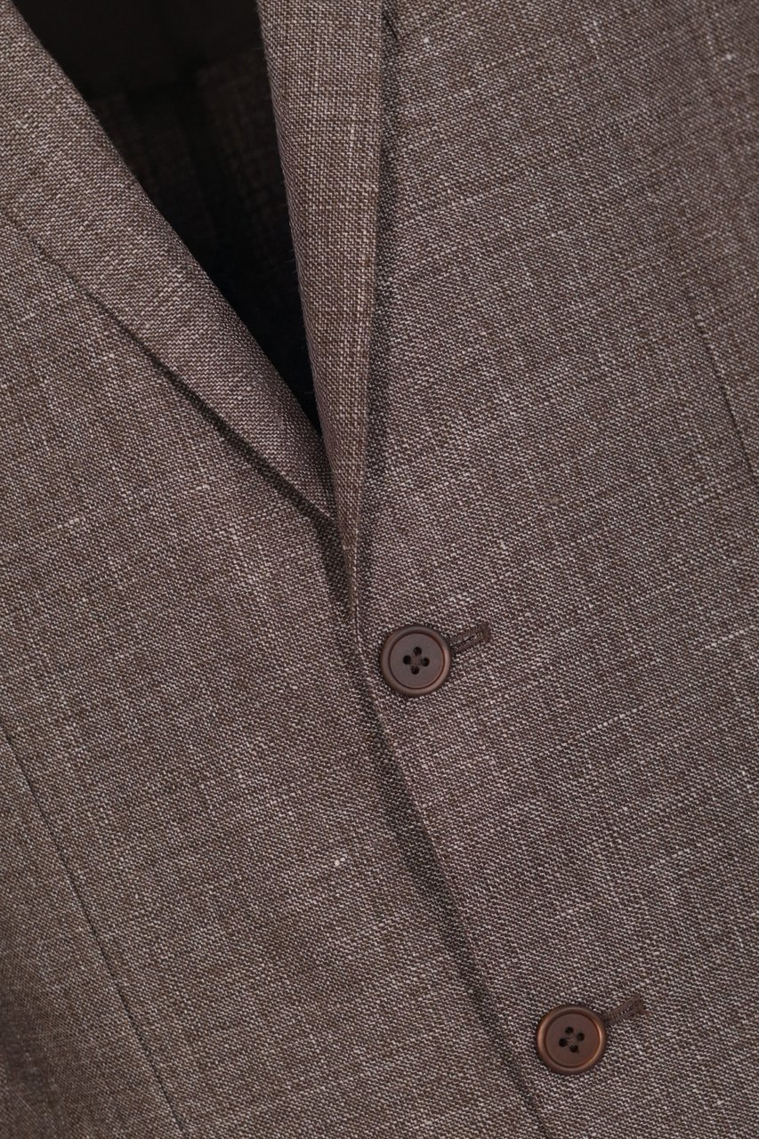 Corneliani Jackets Marrone Taupe