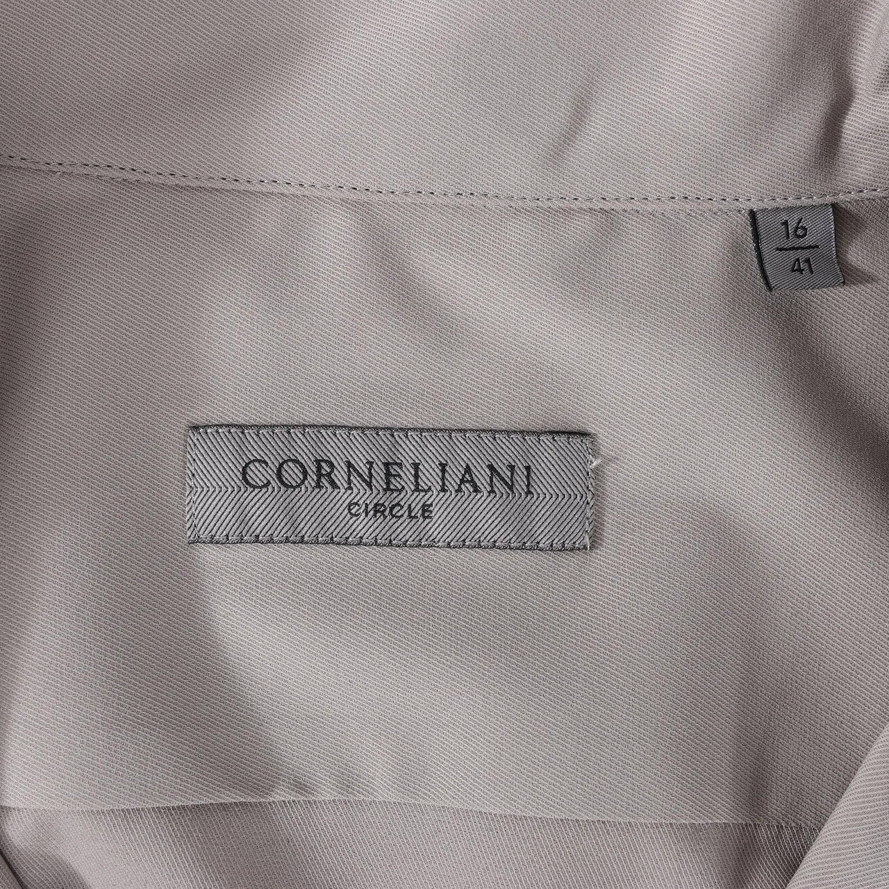 Corneliani CORNELIANI CIRCLE Shirt in Gray, Size 41 IT Grijs