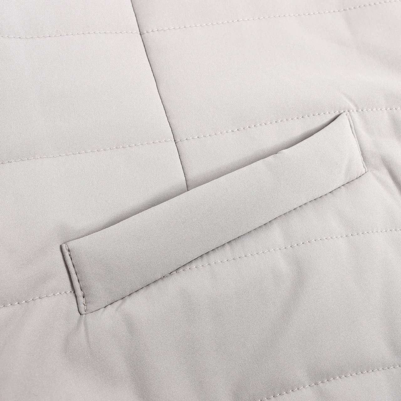 Corneliani Corneliani Zip Gilet in Gray, Size 50 IT Grijs