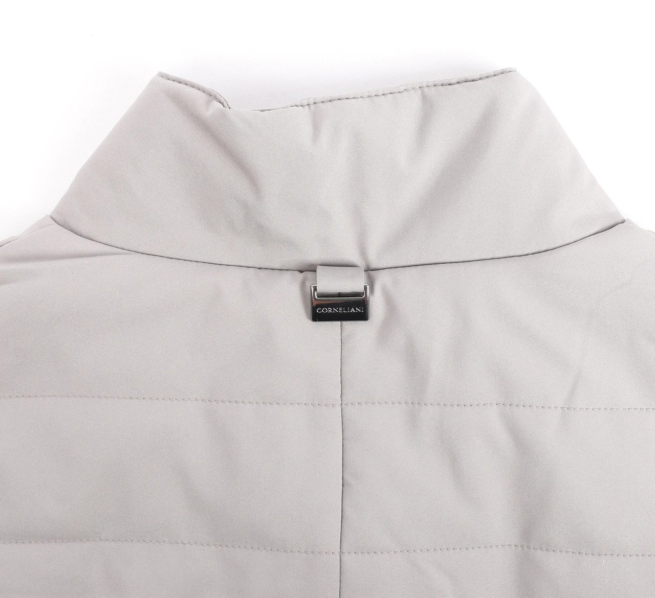 Corneliani Corneliani Zip Gilet in Gray, Size 50 IT Grijs
