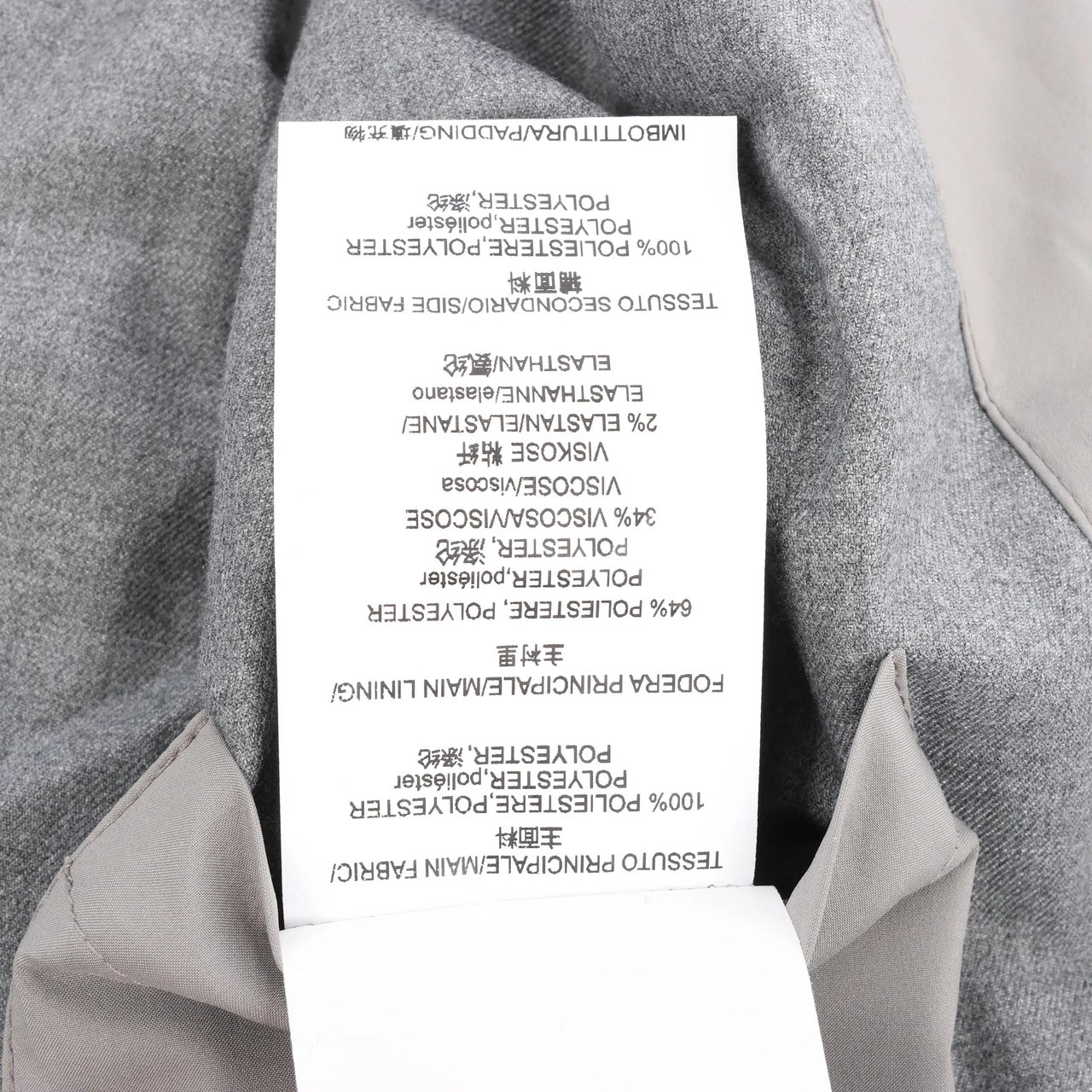 Corneliani Corneliani Zip Gilet in Gray, Size 50 IT Grijs