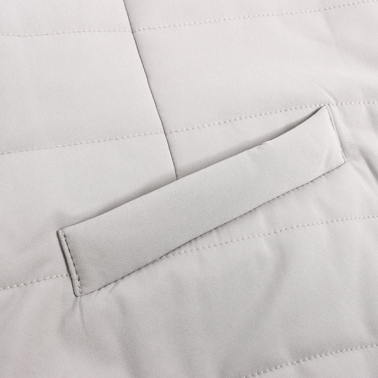 Corneliani Corneliani Zip Gilet in Gray, Size 50 IT Grijs