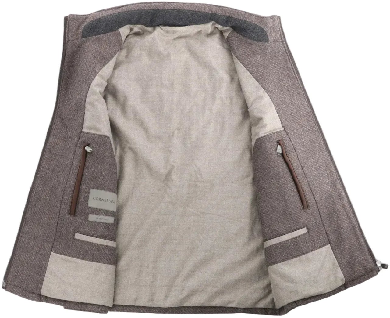 Corneliani Silk-Cashmere Vest, Size 50 IT Divers