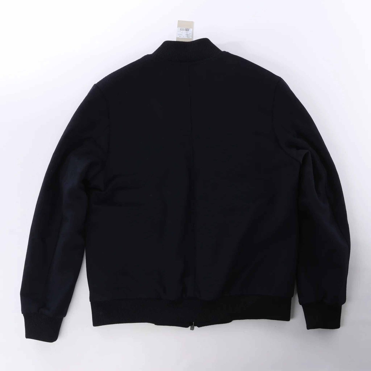 Corneliani O.Wear Bomber Jacket in Navy Blue, Size 50 IT Blauw