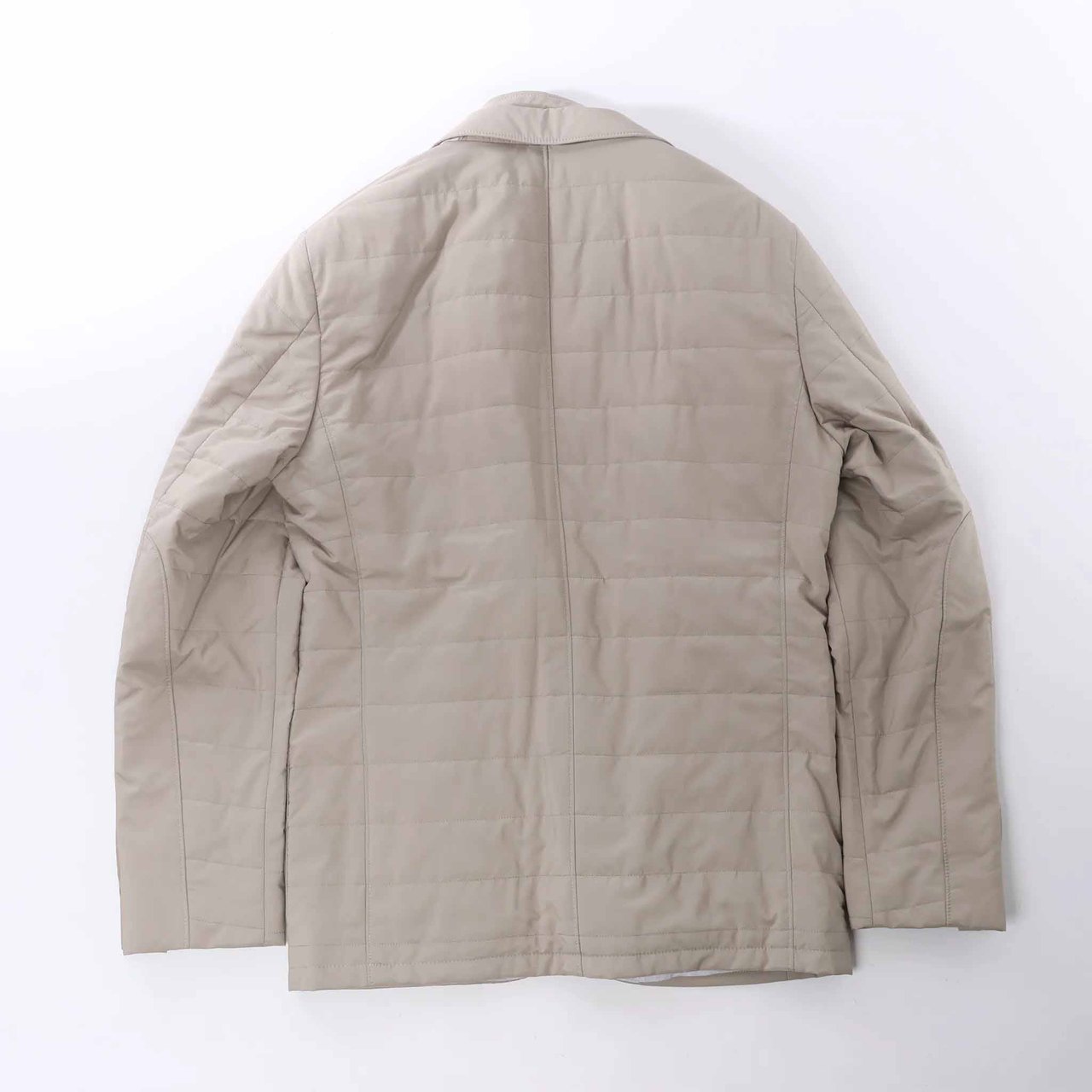 Corneliani Wool Jacket in Beige, Size 48 IT Beige