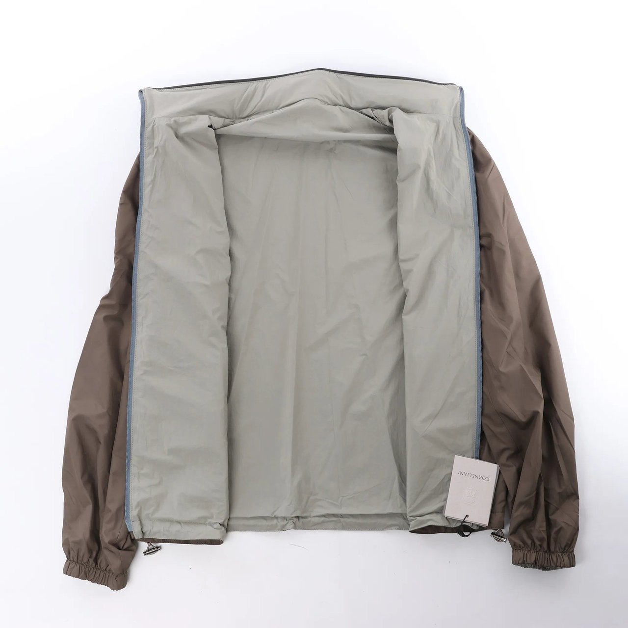 Corneliani Reversible Jacket in Brown, Size 50 IT Bruin