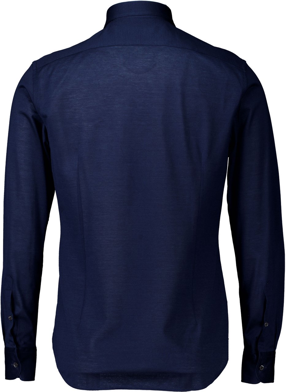 Corneliani Corneliani Lange Mouw Overhemden Donkerblauw 9411213 Blauw